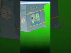 Máy tạo hình chữ T bằng thép không gỉ 30kw Tự động hóa bộ điều khiển Plc hiệu quả cao